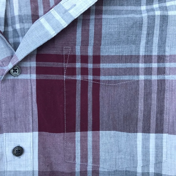 Van Heusen Plaid Cotton Shirt 15.5 Neck - Picture 7 of 7